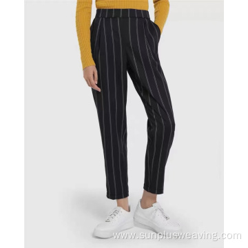 yarn stripe bengaline yarn clothing women legging